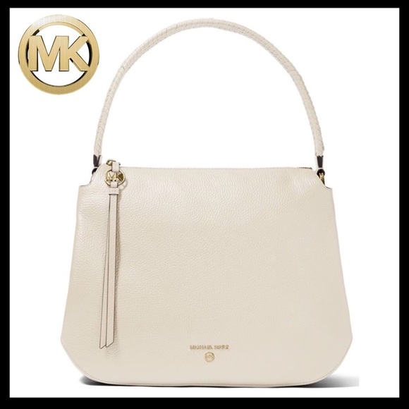 MICHAEL KORS Grand Large Hobo Shoulder Bag Light Cream - Picture 2 of 11